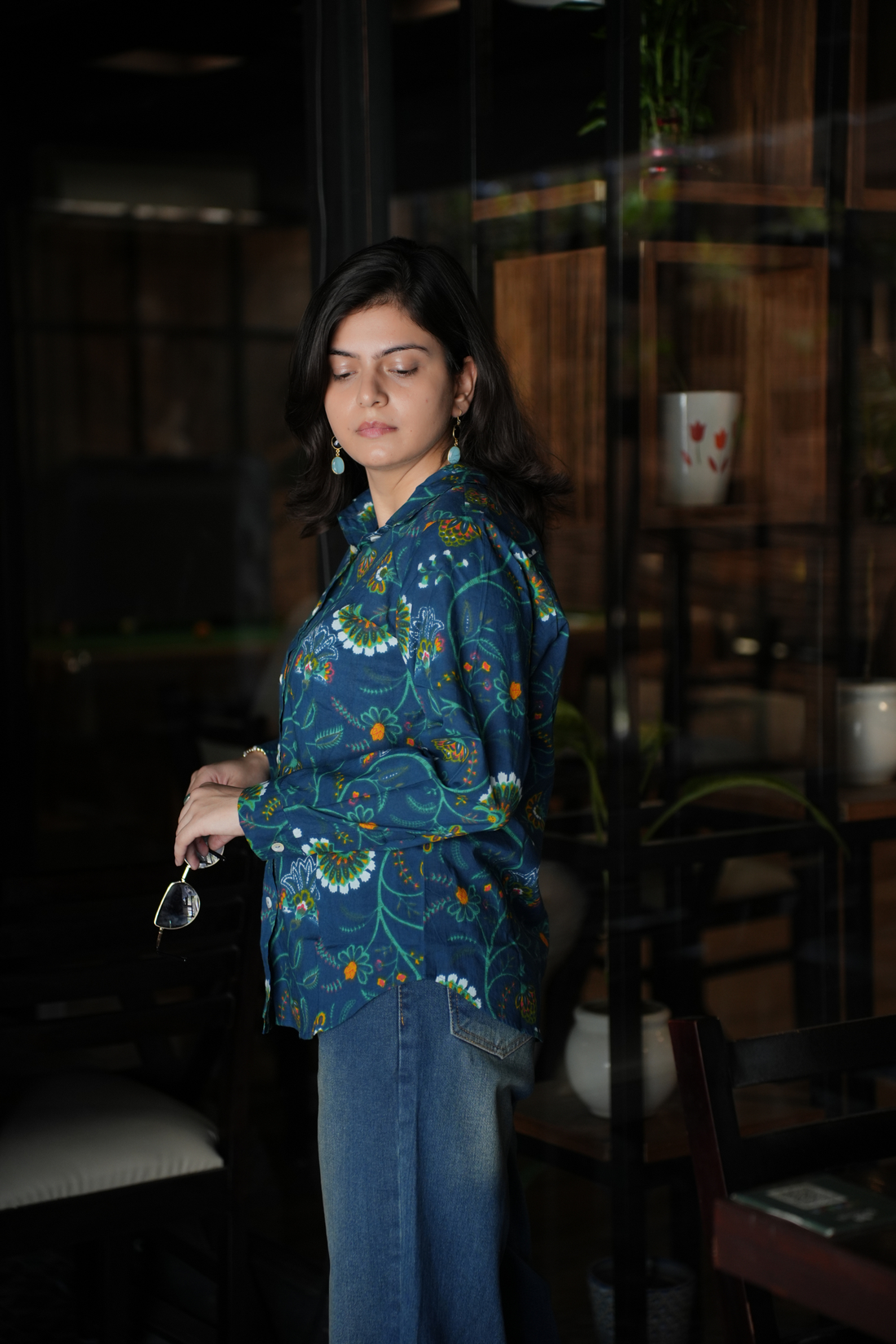 Moonlit Flora Shirt