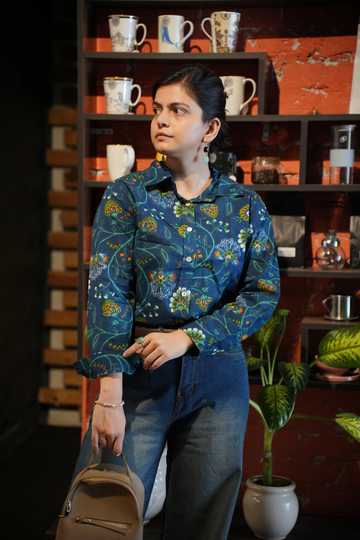 Moonlit Flora Shirt